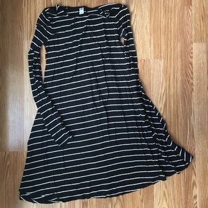Old navy shift long sleeve dress